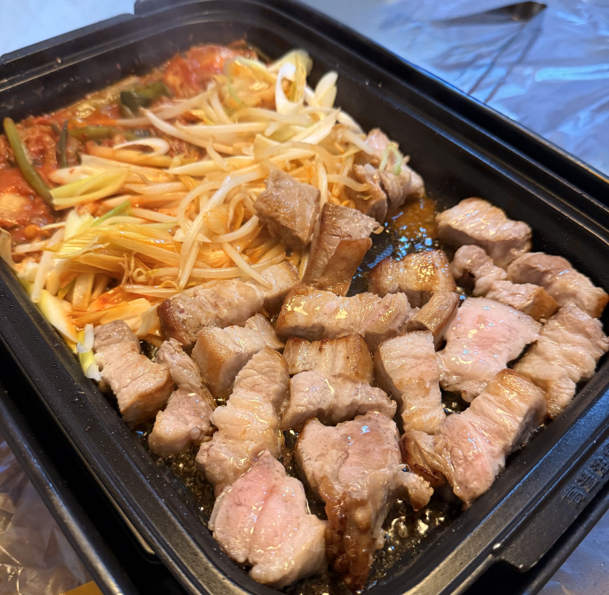 家でサムギョプサル