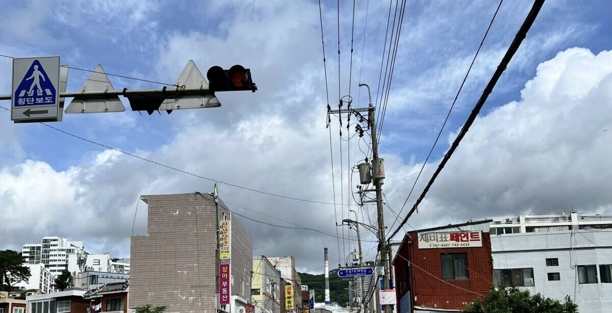 釜山の街並み