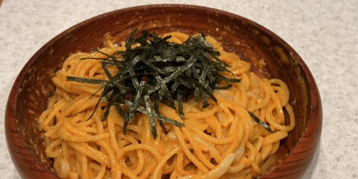 スパゲッティーカケハシのパスタ