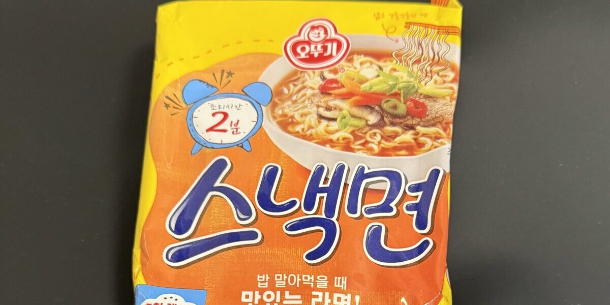 韓国　スナック麺　オットギ
