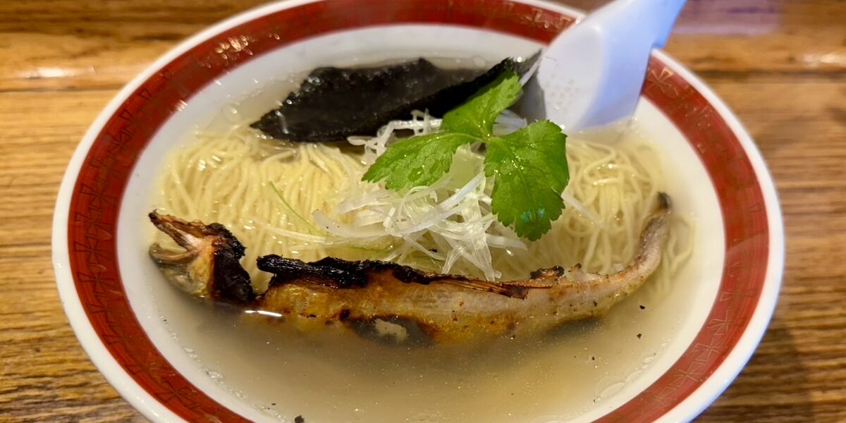 鮎ラーメン
